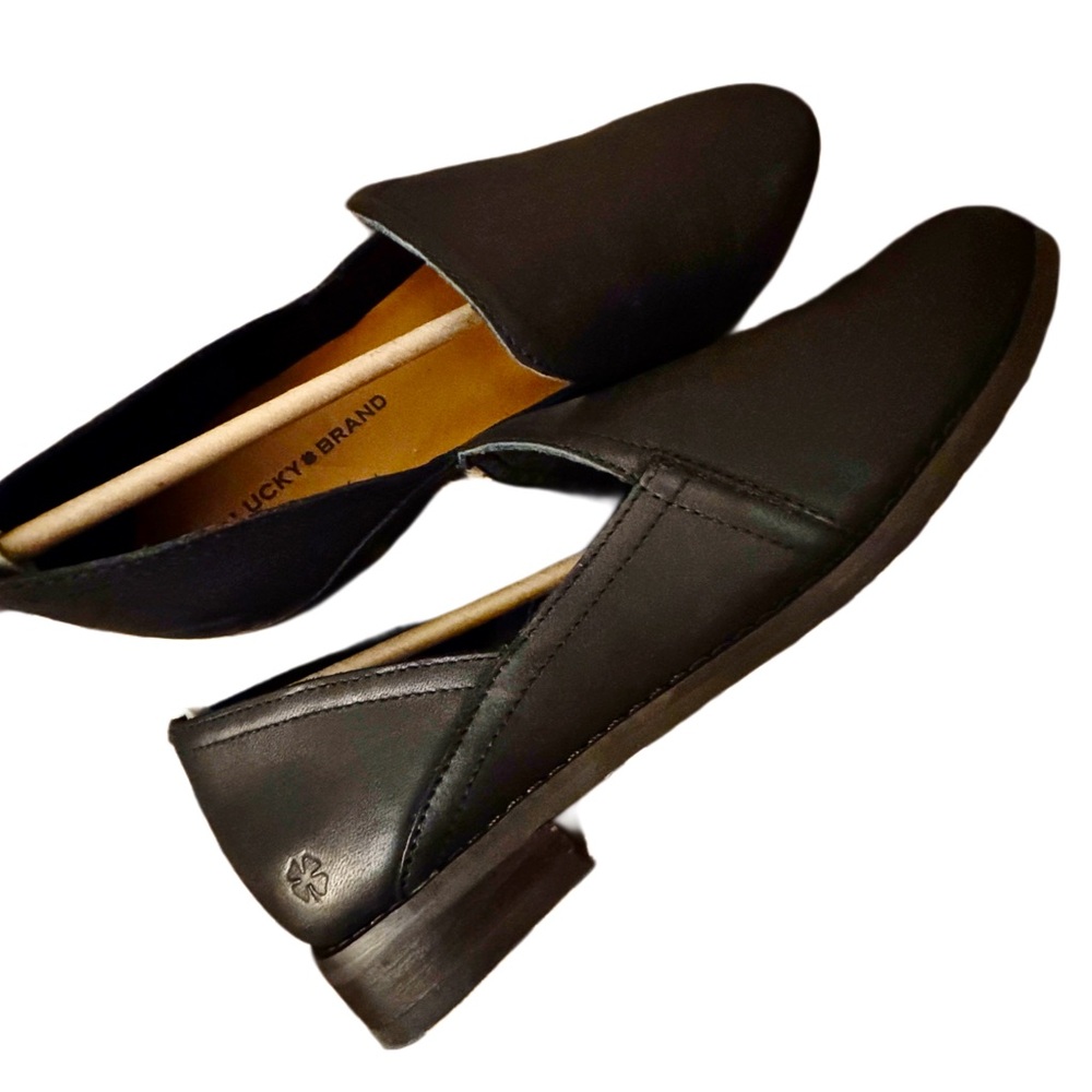 NIB - Lucky Brand Cahill Leather Heeled Flats